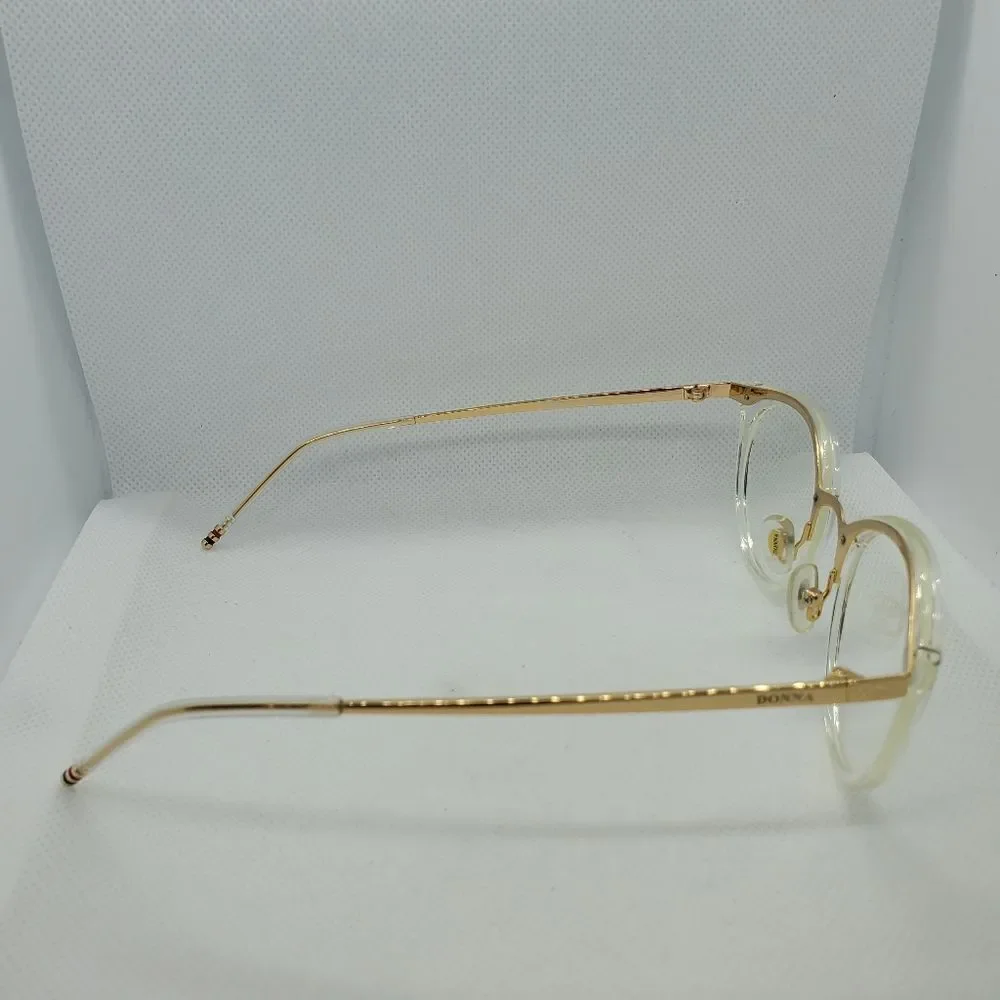 Donna Gold & Clear Glasses